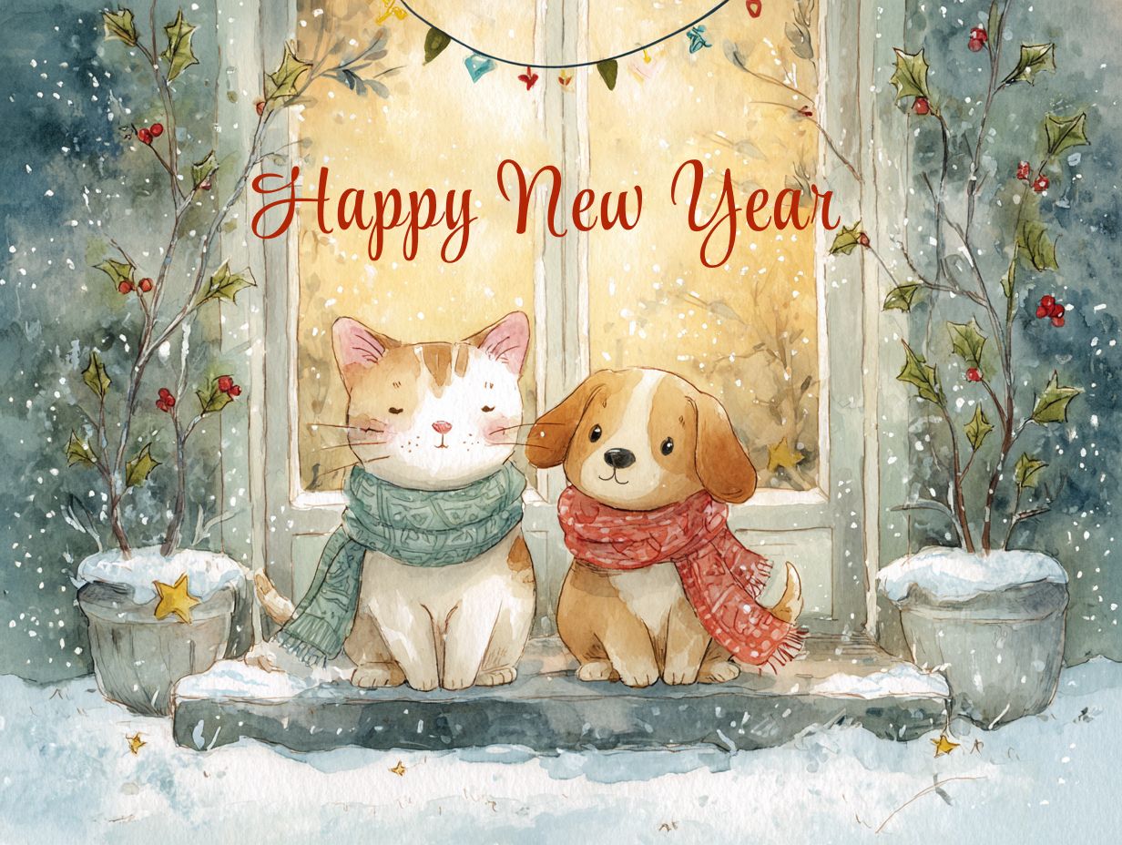 С Новым 2026 годом! Пусть этот год принесёт тепло в каждый дом